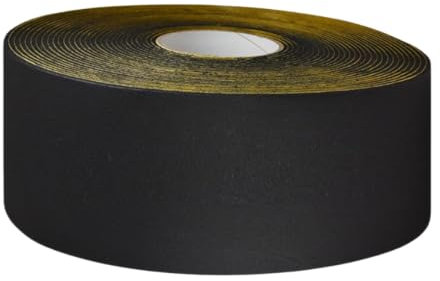 PROFIVENT.DE Kautschuk Selbstklebeband 3mm STARK 50mm bis 100mm BREIT 15m LANGE für Heizungs- Lüftungs- und Klimaanlagen Hitzebeständig (100mm x 3mm x 15m)