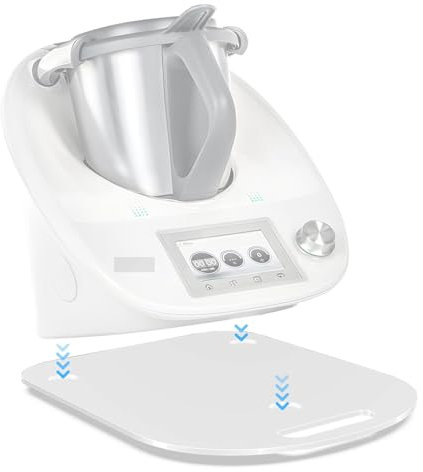 Piano Scorrevole In Acrilico Per Bimby Tm6 Tm5, Piano Scorrevole In Acrilico Di Alta Qualità A Movimento Rapido Per Bimby Vorwerk Robot Da Cucina Tm5 Accessori Tm6 Il Piano Di Base Protegge Il Piano