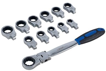 Laser 8872 Multi Head Ratchet Spanner Set