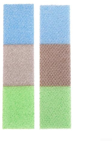 Paquete de 2 filtros de aire acondicionado para para accesorios de aire acondicionado, filtros lavables reutilizables de repuesto (C)