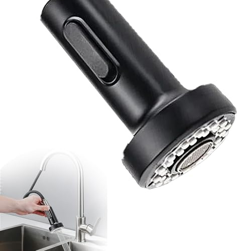 Evier Cuisine 360 2 Douchette Robinet Degres Modes Embout Mitigeur Tete | de Rotative Flexible avec Adaptateur Universal Orientable