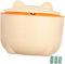 Nouvelle poubelle à litière pour chat,1 Jeu Poubelle à litière pour Chat Mini Poubelle Petite Poubelle avec Couvercle Bac à litière pour Chat avec Couvercle bac à litiere pour Chat Dessin animé de Pou