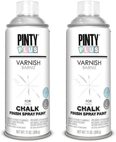 PINTY PLUS CHALK 520CC CK821 BARNIZ MATE (Paquete de 2)