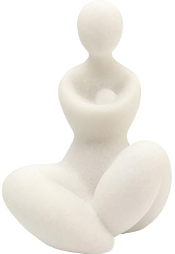 Kare Design Deko Figur Soft, Woman, Accessoire, Handbemalt, Jedes Stück EIN Unikat, Wohnzimmer, Deko für Regale oder Sideboards, Deko Skultpur, 22x15 Woman 11 cm (H/B/T)
