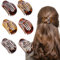 Lot de 6 Pince à Cheveux, Grande Pince Cheveux Plate, Tenue Solide Pince Plate Cheveux, Barrette Cheveux Femme, Pinces à Cheveux Hair Clip pour les Cheveux Clairsemés