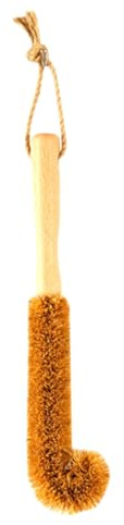 MOLUCKFU Tassenbürste Aus Kokosfaser Mit Langem Griff Reinigungsbürste Für Tassen Becher Gläser Und Flaschen Für Schmale Flaschenhälse Wiederverwendbar 10.24 X 2.17 X 1.57in