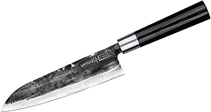 SAMURA Super 5 Professionelles Japanisches Küchen-Santokumesser 182mm/7.2