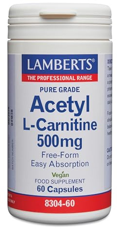 Lamberts Acetyl L-Carnitine 500Mg