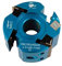 Leman - Porte-outils D. 100 mm Al. 30 mm Ht. 50 mm Z2 et V2 double entraxe : 24 mm et 30 mm - 106.50.30 - Leman