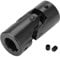 25mm Kardangelenk, Wellenkupplung Motoranschluss DIY Lenkung Universalgelenk mit Keilnut 25 × 49 × 108mm