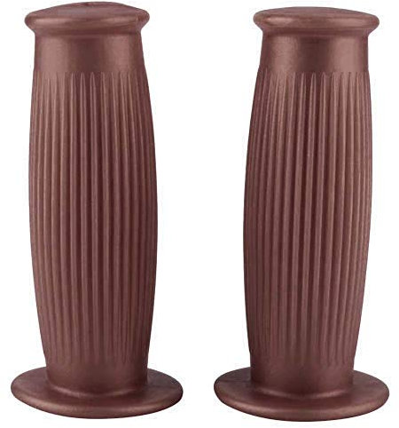 Motorrad Griffe Paar 1 Zoll 25 mm Universal Motorrad Vintage TPU Griff Lenkergriff(04)