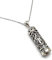 MYSTIC JEWELS by Dalia - Mezuzah con collana in argento sterling 925, Cristallo