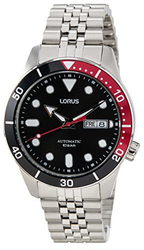 Lorus Men Analog Automatic Watch with Metal Strap RL447AX9