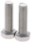 MroMax 3/8-16x1-1/4 Zoll UNC Sechskantschrauben A2-70 (304) Edelstahl Vollgewinde Hex Gewindebohrer Schrauben 2 Stück