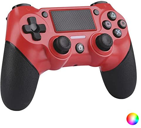 NUWA Mando Ps4 Kaos Dualshock Wireless, Rojo