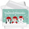 Einladungskarten Manufaktur Hamburg 10 moderne Weihnachtskarten mit Umschlag - Motiv Bezaubernde Weihnachten 2 - Design-Karten zu Weihnachten im Set