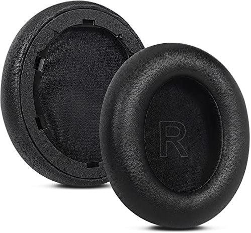 Sodorous Ear Pads Replacement Foam Protein Leather Compatible with Anker Soundcore Life Q30 / Q30 BT / Q35 Headphones, Black
