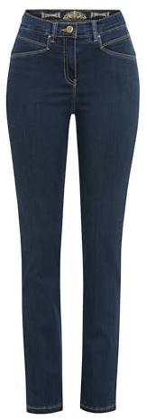 Raphaela by Brax Luca Soft Tencel Denim, Dark Blue, 32W / 32L