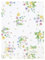 GreenGate [W0724] Tea Towel Fiola White