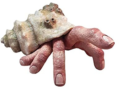 Hztyyier Schnecke Finger Ornamente Horror Halloween Garten Prop Indoor Outdoor Desktop Aquarium Dekoration