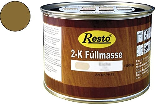 RESTO PH15 EICHE RUSTIKAL 2K Füllmasse 1kg, 1 kg