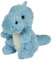 Warmies Plush Blue Baby Dinosaur Microwavable Weighted Teddy with French Lavender Scent, Hot or Cold for Cool Relaxation and Warm Relief