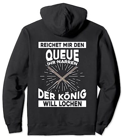 Queue Snooker Herren Billard Männer Pullover Hoodie
