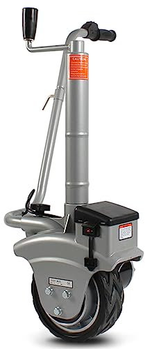NILoykg& Ein-Rad-Heber für Autos/Anhänger Transporter, elektrischer Yacht Anhänger, Anhänger Jack mit Rad-12V/350W beweglichen Gerät Shifter