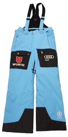 Bogner Herren DSV Team Germany Ski Hose Pants Blau Schwarz Größe 48 S US 34