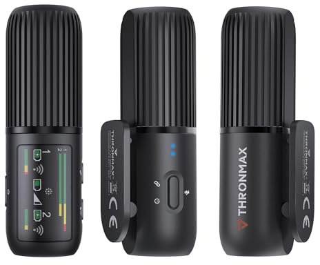THRONMAX Space 2.4 Ghz Wireless Microphone (Black)