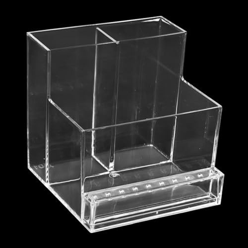 Nail Drill Bit Holder Box Nail Drill Bits Holder Stand Storage Box for Nail Polish Nail Drill & Bits Holder Nail Drill Bit Organiser 10 Hole Manicure Tool Box