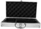 Vaguelly Wireless Microphone Flight Case Metal Construction Sturdy Radio Mic Case Carry Handle