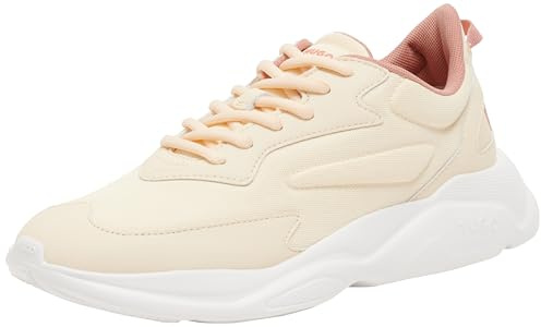 HUGO Damen - Sneaker Leon_Runn in schwarz Textil