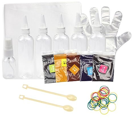 CORHAD 1 Satz Zubehör zum Färben von Stoffen Tie-Dye-Pigment professioneller Krawattenfärber Farbe färben Kleidungsfarbe Farbstoff DIY-Kleidungsfarbpigmente Kleidungspigment-Set Weiß