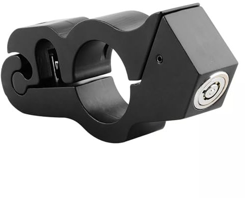 VOBOR Lenkerschloss Motorradschloss Aluminium Alloy Motorradlenker Bremshebel Sicherheitsschloss mit 2 Schlüssel, für Motorräder, Roller und Geländefahrzeuge