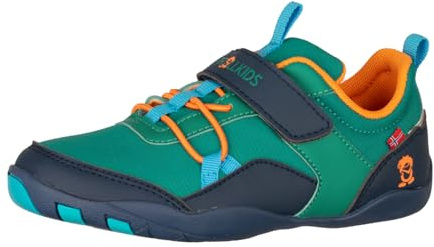 Trollkids Kids Skaland Barefoot Hiker | Elastische Schnürung und Klettverschluss, Flexible Laufsohle