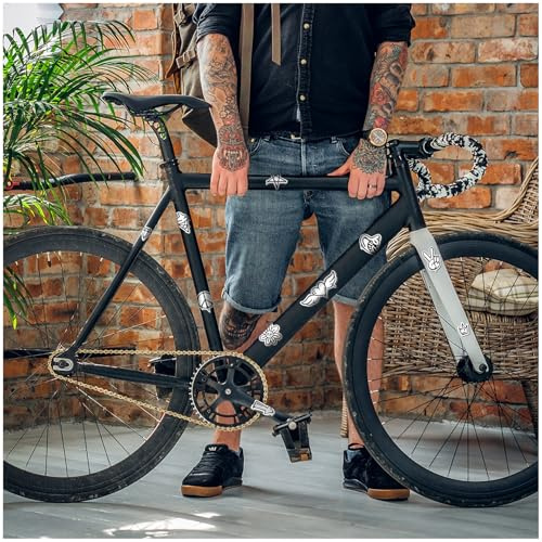 Finest Folia Fahrradaufkleber Set für Fahrrad Kinderfahrräder Laufrad Aufkleber Lastenfahrrad Sticker für Kinder Mädchen Jungen Fahrraddekoration wetterfest wasserfest R231