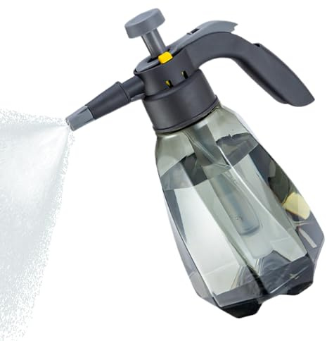 Luftdruck-Gießkanne – Druck-Gartensprüher, 1,5 l Gartenpumpe, Handflasche mit verstellbarer Düse, geeignet für Gartenarbeit, Bewässerung von Hausgärten und Baden von Haustieren