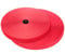 TUKA Scratch Ruban à coudre 25 mètres x 20mm, Non-adhésif Bande Hook & Loop, bande Crochet et Boucle pour couture, Ruban Tissu Fermeture, 25m Crochet et 25m Boucle, Rouge, TKB5004 Red