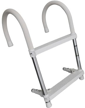 Hook-over Aluminium Boat Boarding ladder 2 steps, Marine