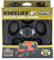 Good Vibrations Wheelies Nitro Series – Radabdeckungen für Aufsitzrasenmäher – Schnappbefestigung an der Felge – 15,2 cm Durchmesser (schwarz) / 2 Stück