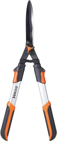 BRIXO Forbice Telescopica per Siepi 67-83cm, Manici Estensibili in Alluminio iaiadistribuzione