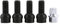 Fydun Tornillos antirribo de acero y tuercas de seguridad con llave Tornillos de rueda Juego de tuercas 8D0601139F para MK4 B5 1998-2005