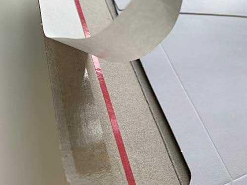 umschlag-discount – weiße Versandtaschen aus Karton mit Aufreißfaden für Dokumente, Bücher, DVDs & Co – 10 Stück selbstklebende Versandtaschen mit den Maßen 353x250mm (DIN B4) – extra stark 500g/m²