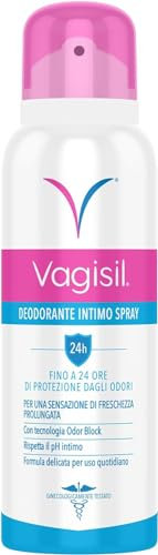 Vagisil Deodorante Intimo Spray. Fino a 24 ore di protezione dagli odori. 125 ml