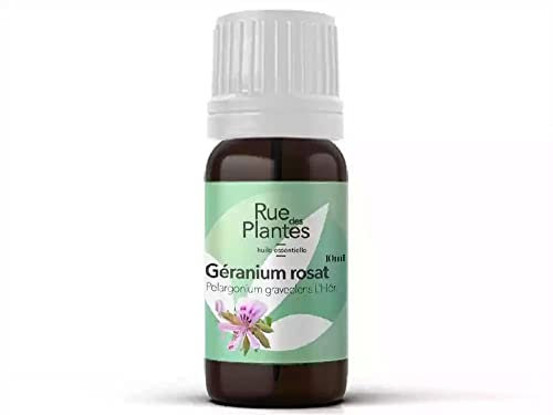 Rue des Plantes – Aceite esencial de geranio rosado orgánico 10 ml