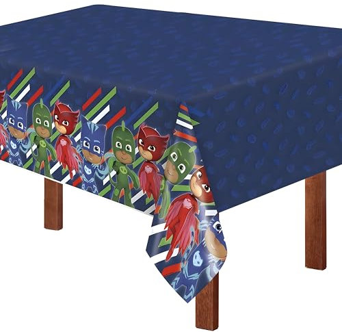 Unique PJ Masks Plastic Table Cover 1ct