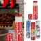 Cepewa Kaminstreichhölzer 4er Set | L 20cm 4 Packungs-Motive à 75 STK. | Streichholzschachtel Weihnachtsdesign (1 x 4er Set Kaminstreichhölzer Weihnachten)