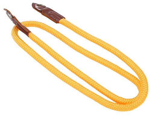 Akozon Camera Strap, High Strength Nylon Rope Camera Strap Universal Camera Rope Strap Shoulder Neck Strap Camera Sling Strap Shoulder Neck Belt Strap Camera Shoulder Strap for All Cameras(Yellow)