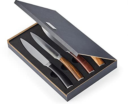 PHILIPPI - Garry Steakmesser - jedes Messer hat ein besonders schönes Holz für den Griff